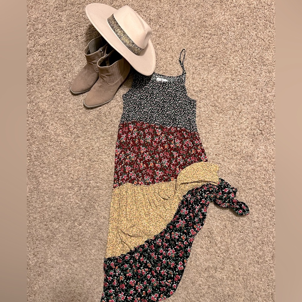 Natural Life Maxi Dress - Size Medium - Beth Dutton Vibes 🌵